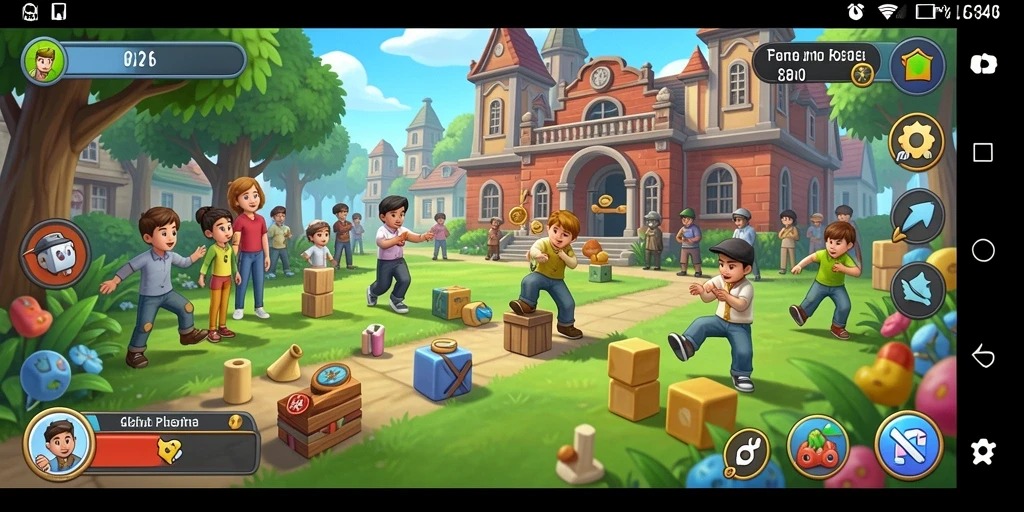 Tampilan gameplay menarik dari 3446 dengan tantangan Puzzle.