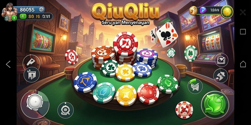 Tampilan gameplay QiuQiu yang seru dan menantang dari 8055.