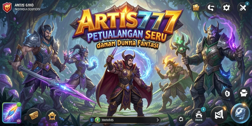 Tampilan menarik dari gameplay petualangan di ARTIS777.