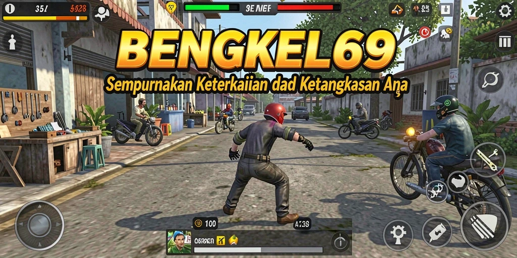 Momen seru saat menyelesaikan misi di BENGKEL69 dengan gameplay yang menarik.