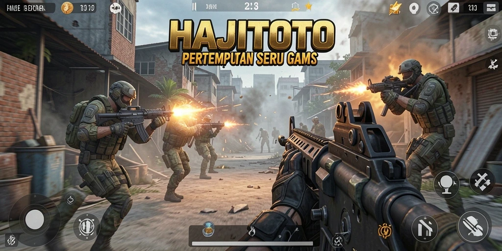 Tangkapan layar merangkum aksi mendebarkan dalam gameplay TPS.