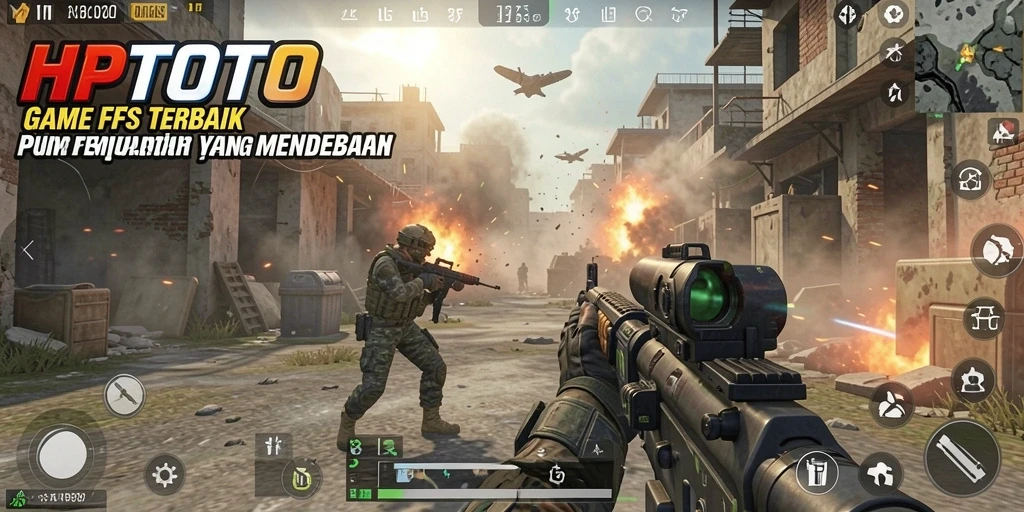 Gameplay seru dalam HPTOTO dengan aksi tembak-tembakan yang mendebarkan.