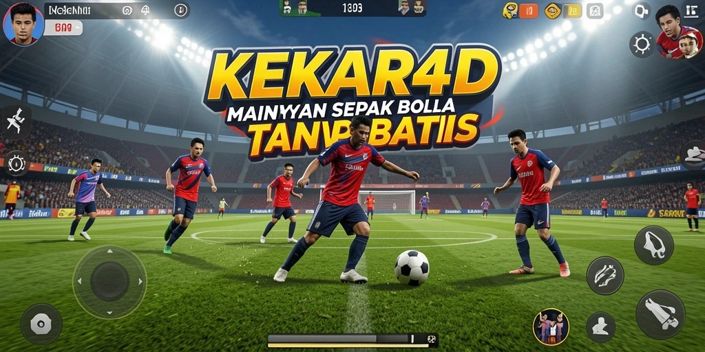 Gameplay seru dalam <strong>KEKAR4D</strong> saat menghadapi lawan di lapangan.