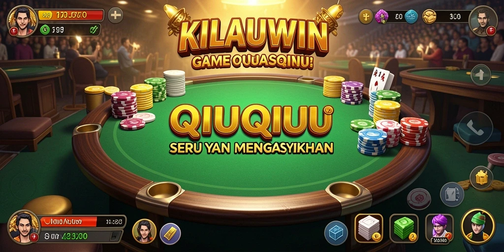 Gameplay seru QiuQiu di KILAUWIN yang memukau.