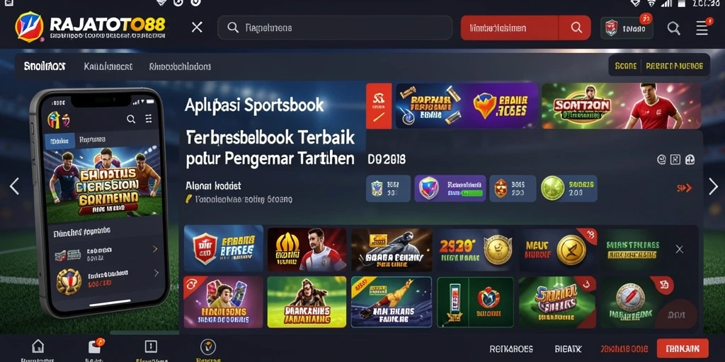 Tampilan gameplay menarik dari RAJATOTO88 untuk taruhan olahraga.