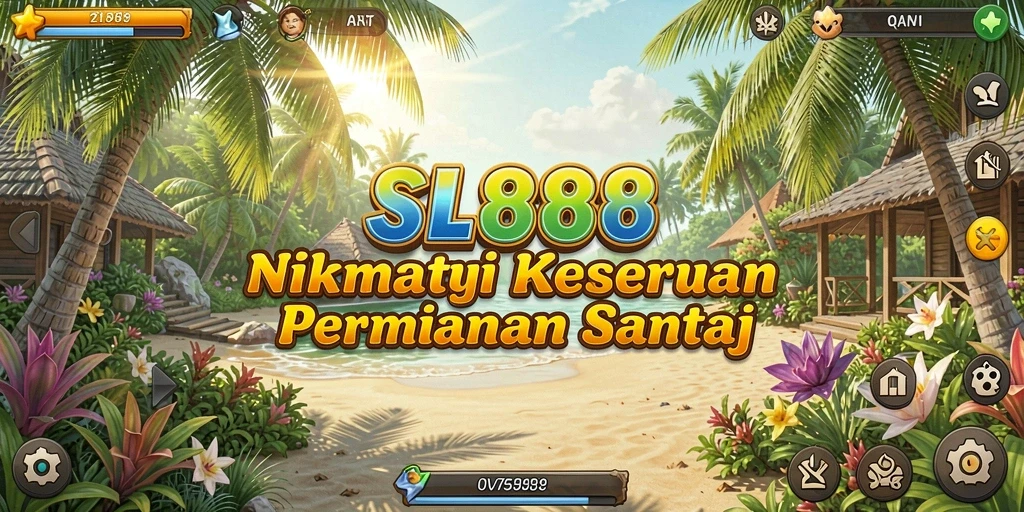 Screenshot gameplay menarik dari SL888 yang menunjukkan keseruan bermain.